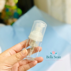 Chai tạo bọt sữa rửa mặt mini đi du lịch