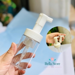 Chai tạo bọt sữa rửa mặt mini đi du lịch