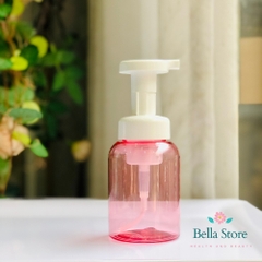 Chai tạo bọt sữa rửa mặt mini đi du lịch