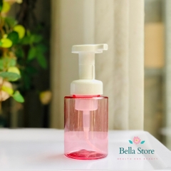 Chai tạo bọt sữa rửa mặt mini đi du lịch