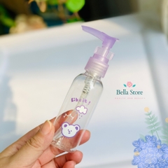 Chai vòi nhấn dễ thương 50ml 100ml