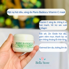 Mặt nạ đất sét Vitamin C sáng da mờ thâm Mario Badescu Mask