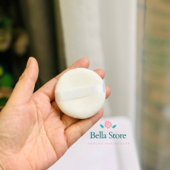 Bông phấn dày mềm đường kính 5cm 6cm