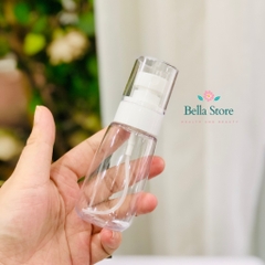 Chai xịt phun sương dáng bầu 30ml đựng toner, xịt khoáng