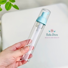 Chai tạo bọt sữa rửa mặt mini đi du lịch