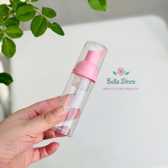 Chai tạo bọt sữa rửa mặt mini đi du lịch