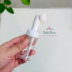 Chai tạo bọt sữa rửa mặt mini đi du lịch