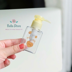 Chai vòi nhấn vuông chiết sữa rửa mặt, sữa tắm, lotion, nước rửa tay
