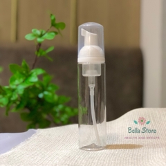 Chai tạo bọt sữa rửa mặt mini đi du lịch