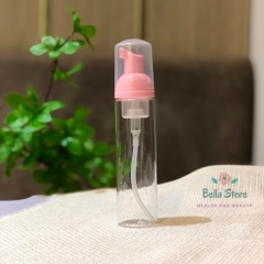 Chai tạo bọt sữa rửa mặt mini đi du lịch