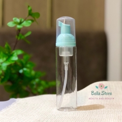 Chai tạo bọt sữa rửa mặt mini đi du lịch