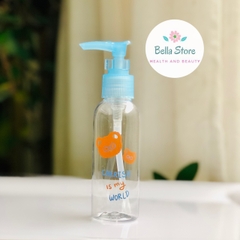 Chai vòi nhấn dễ thương 50ml 100ml