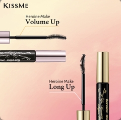 Mascara Kiss me Long up Super Waterproof dài mi, siêu chống nước