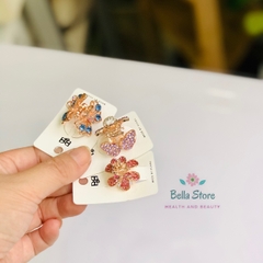 Kẹp tóc đỉnh đầu đính đá sang trọng