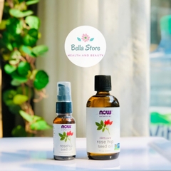 Dầu nụ tầm xuân sáng da mờ thâm Now Rose Hip Seed Oil