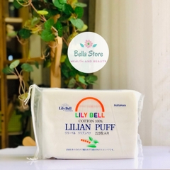 Bông tẩy trang Lily Bell 222 miếng