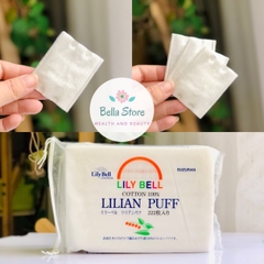 Bông tẩy trang Lily Bell 222 miếng