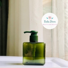 Chai vòi nhấn vuông chiết sữa rửa mặt, sữa tắm, lotion, nước rửa tay