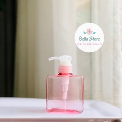 Chai vòi nhấn vuông chiết sữa rửa mặt, sữa tắm, lotion, nước rửa tay