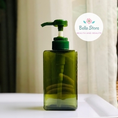 Chai vòi nhấn vuông chiết sữa rửa mặt, sữa tắm, lotion, nước rửa tay