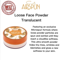 Phấn phủ kiềm dầu siêu mịn Coty Airspun Loose Face Powder