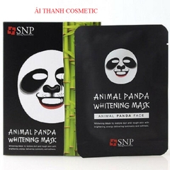 Mặt nạ dưỡng trắng hình Panda SNP Animal Panda Whitening Mask 25ml