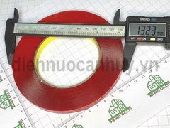 Băng dính 3M mầu trong bản rộng 1cm