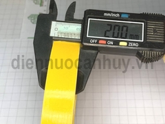 Băng dính xốp 2 mặt vàng 2cm