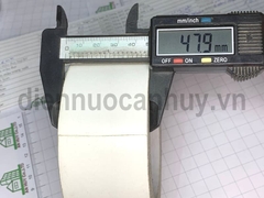 Băng dính giấy 2 mặt trắng mỏng rộng 4.8cm
