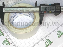 Băng dính giấy 2 mặt trắng mỏng rộng 4.8cm