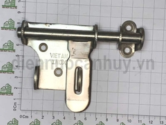 Chốt vuông inox vỉ vàng nhỏ 10X10