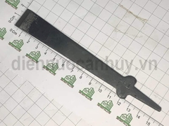 Đục gỗ lưỡi thẳng 2 cm loại sắt đen thường