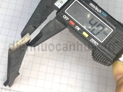 Đục gỗ lưỡi thẳng 2 cm loại sắt đen thường