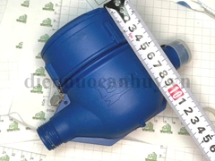 Đồng hồ nước chất liệu bằng nhựa Minh Hòa MD-15 cho ống phi 21 (kiểm định nhà máy)