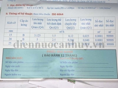 Đồng hồ nước chất liệu bằng nhựa Minh Hòa MD-15 cho ống phi 21 (kiểm định nhà máy)
