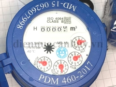 Đồng hồ nước chất liệu bằng nhựa Minh Hòa MD-15 cho ống phi 21 (kiểm định nhà máy)
