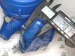 Đồng hồ nước chất liệu bằng nhựa Minh Hòa MD-15 cho ống phi 21 (kiểm định nhà máy)