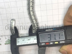 móc quạt trần không đế dài 15 cm, dùng khi đổ bê tông trần nhà