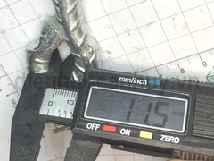 móc quạt trần không đế dài 15 cm, dùng khi đổ bê tông trần nhà