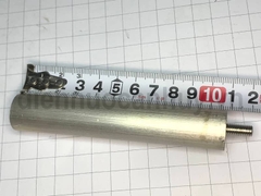 thanh magie bình nóng lạnh Ariston Ferroli chân to M6 ren inox