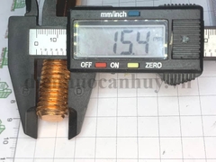 Cọc tiếp địa thép mạ đồng phi 16 dài 2.4m dễ dàng đóng sâu xuống nền đất