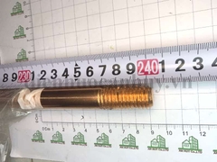 Cọc tiếp địa thép mạ đồng phi 16 dài 2.4m dễ dàng đóng sâu xuống nền đất