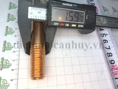 Cọc tiếp địa thép mạ đồng phi 16 dài 2.4m dễ dàng đóng sâu xuống nền đất