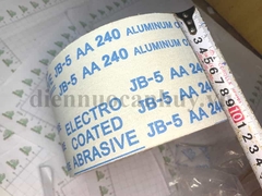 Giấy nhám chà tường 240 vải cuộn trắng mềm (JB-5 AA 240)