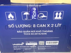 Dung môi pha sơn xăng thơm  indu can 2 lít