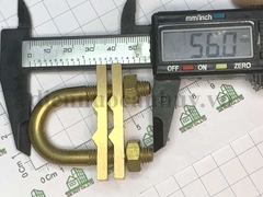 Kẹp cọc tiếp địa chữ U - cùm dây tiếp địa