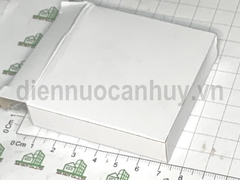 Nắp luồn dây điện hợp kim mạ crom - 50mm