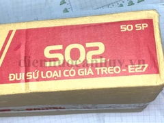 Đui sứ loại có giá treo E27 ren M10 Ominsu