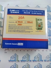 aptomat chống giật sino 20a - RCCB