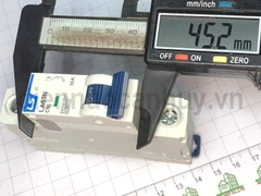 Aptomat LS 1P16A LS63N tay xanh (kích thước át đơn MCB)
